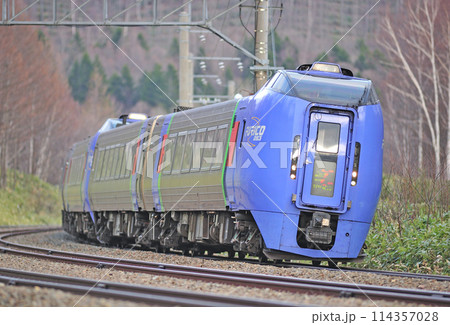 石勝線　ホロカ（信）　JR北海道　キハ283系　スーパーとかち 114357028