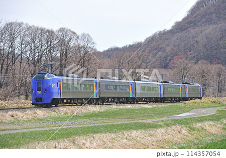 根室本線　十勝清水ー新得　JR北海道　キハ261系　ST-1202編成　スーパーとかち 114357054