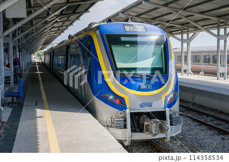 マレーシア鉄道 DUM 気動車 TUMPAT駅 マレーシア鉄道 DUM 気動車 TUMPAT駅 114358534