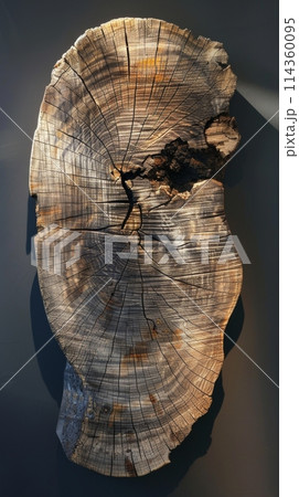 a piece of wood that looks like a brick wall a piece of wood that looks like a brick wall 114360095