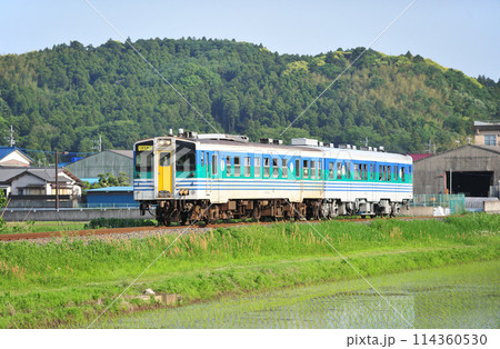 久留里線　小櫃ー下郡　JR東日本　キハ37-1003+キハ38-3（幕張） 114360530