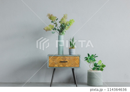 左官のテクスチャー 114364636