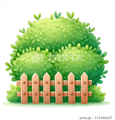 Cute Farm Animals Watercolor Clipart 114366287