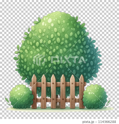 Cute Farm Animals Watercolor Clipart 114366288