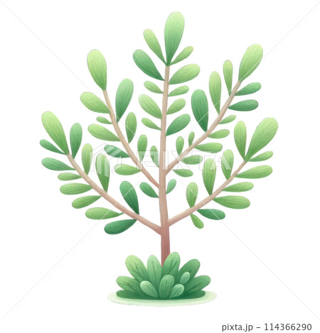 Cute Farm Animals Watercolor Clipart 114366290