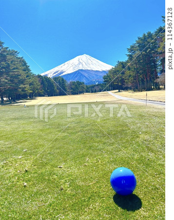 富士山が見えるゴルフ場 富士山が見えるゴルフ場 114367128