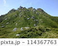 屋久島　永田岳　宮之浦岳山頂　展望 114367763