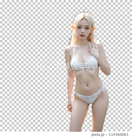 アルビノのエルフ アルビノのエルフ 114368061