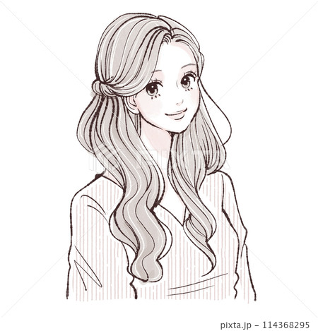 女性・女の子のイラスト素材　 114368295