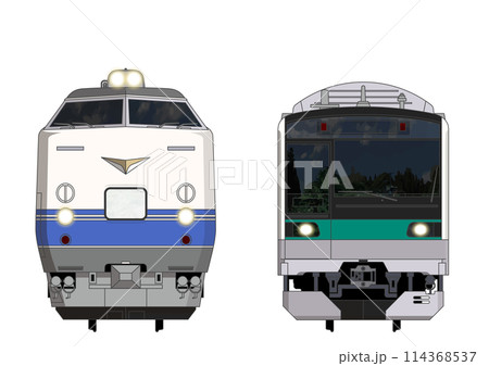 千葉の列車No.9_485系1500番台 / E233系2000番台 114368537