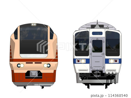 福島の列車No.5_E653系1000番台 / 415系1500番台 114368540