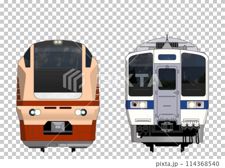福島の列車No.5_E653系1000番台 / 415系1500番台 114368540