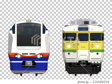 新潟の列車No.7_E653系1100番台 / 115系500番台 114368554