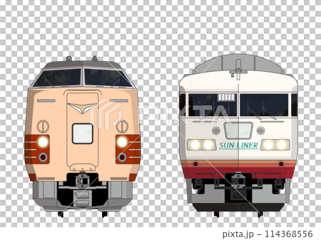 岡山の列車No.2_381系500番台 / 117系 114368556