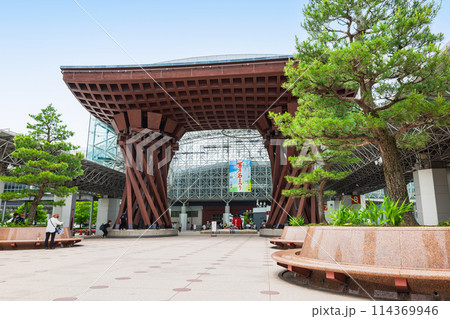 金沢駅 鼓門 金沢駅 鼓門 114369946