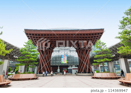 金沢駅 鼓門 金沢駅 鼓門 114369947