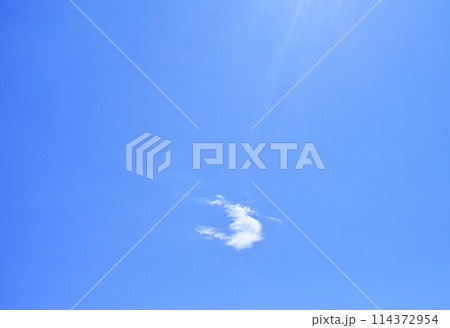 青空と雲イメージ 青空と雲イメージ 114372954
