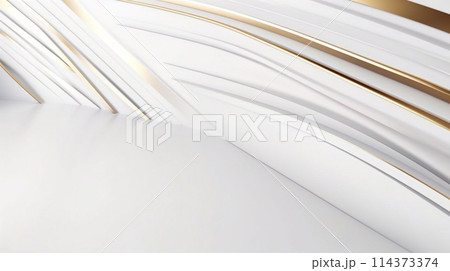 white luxury golden background elegant backdrop abstract banner modern design. background luxurious wallpaper texture line gray light curve wave illustration premium. luxury shape decoration graphic. 114373374