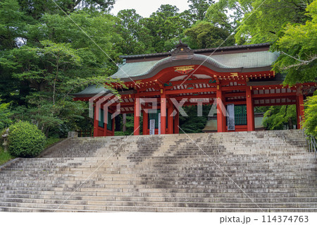 千葉 香取神宮の総門風景 千葉 香取神宮の総門風景 114374763