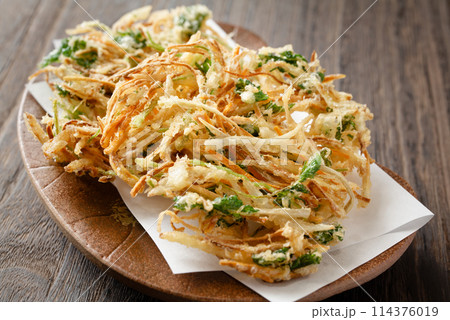 野菜のかき揚げ 114376019