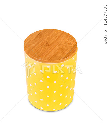 Storage Jar Isolated on White Background. File with Clipping Path. Storage Jar Isolated on White Background. File with Clipping Path. 114377931