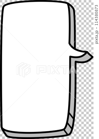 3d black and white color speech bubble balloon icon sticker memo keyword planner text box banner, flat png transparent element design 3d black and white color speech bubble balloon icon sticker memo keyword planner text box banner, flat png transparent element design 114380873