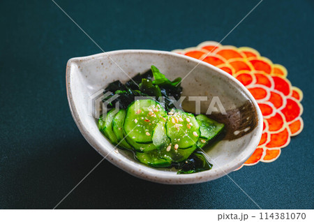 わかめときゅうりの酢物 114381070