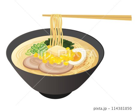 食べ物_ラーメン_バターコーンラーメン 食べ物_ラーメン_バターコーンラーメン 114381850
