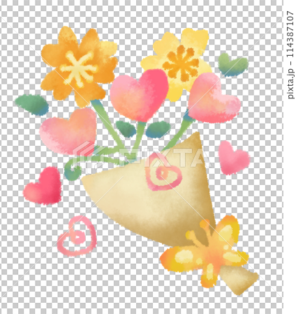 花束と愛の告白 114387107