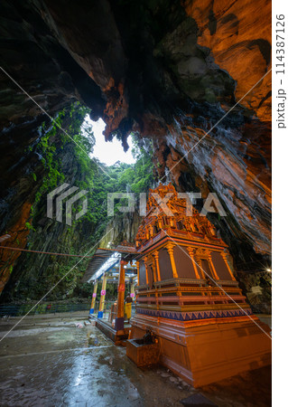 バトゥ洞窟 マレーシア クアラルンプール バトゥ洞窟 マレーシア クアラルンプール 114387126
