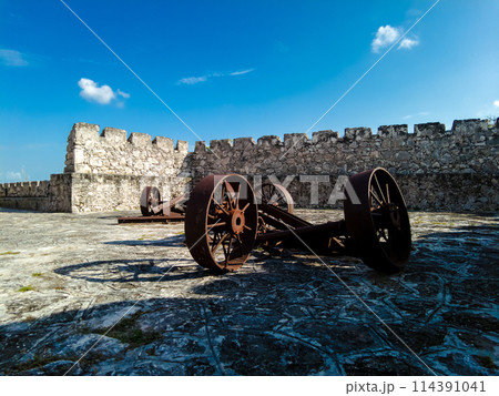Saint Felipe of Bacalar Medieval Fort 114391041