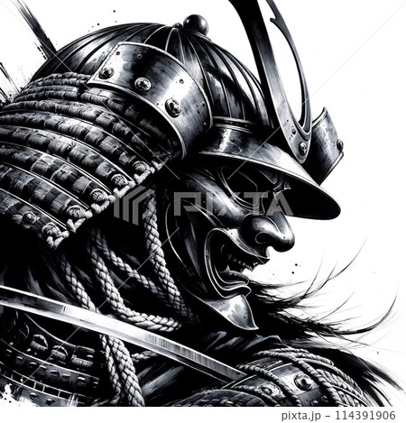 戦う武士のイラスト素材 [114391906] - PIXTA