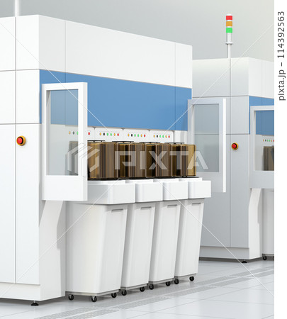 半導体製造工場のエッチング洗浄装置のイメージ 114392563