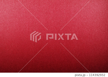 赤い紙のテクスチャー 赤い紙のテクスチャー 114392932