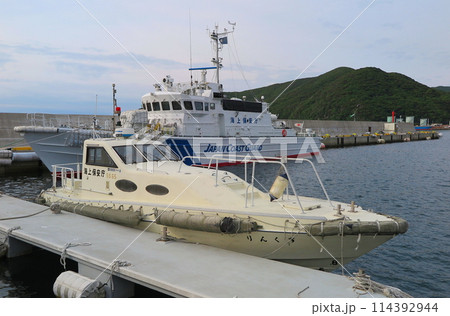 海上保安庁の監視取締艇・SS65「りんくす」（長崎県対馬） 114392944