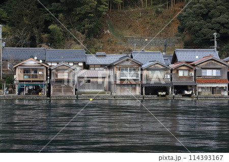 海の京都　伊根町　舟屋群 114393167