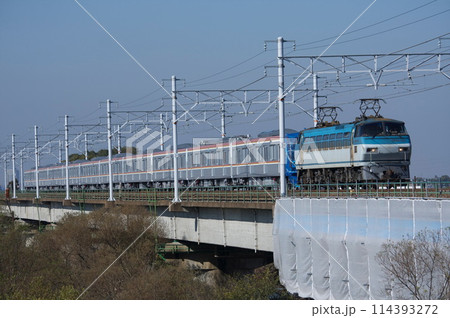 東京メトロ10000系甲種輸送 114393272