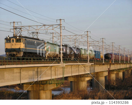EF65 PF 国鉄色 専用貨物列車 114393286