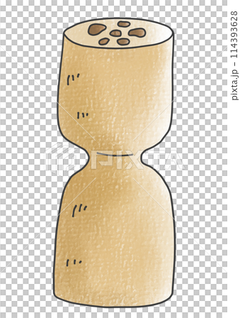 Loose and simple lotus root analog style 114393628