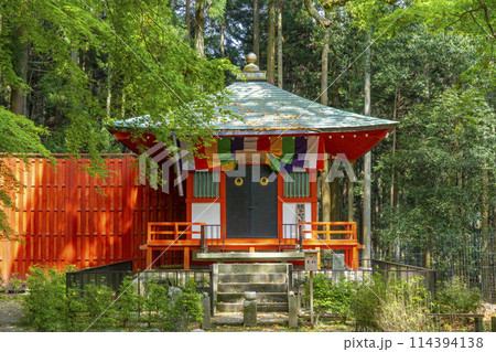 新緑の季節 談山神社 如意輪観音堂 新緑の季節 談山神社 如意輪観音堂 114394138