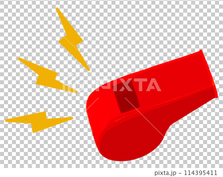 ホイッスル（レッド） 114395411