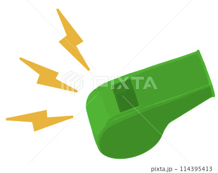 ホイッスル（グリーン） 114395413