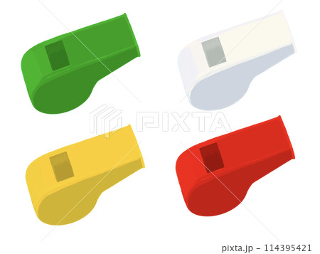 ホイッスル(4色) ホイッスル(4色) 114395421