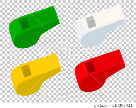 ホイッスル(4色) ホイッスル(4色) 114395421
