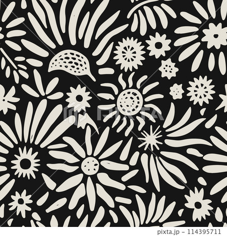 Abstract Nature Seamless Pattern Abstract Nature Seamless Pattern 114395711