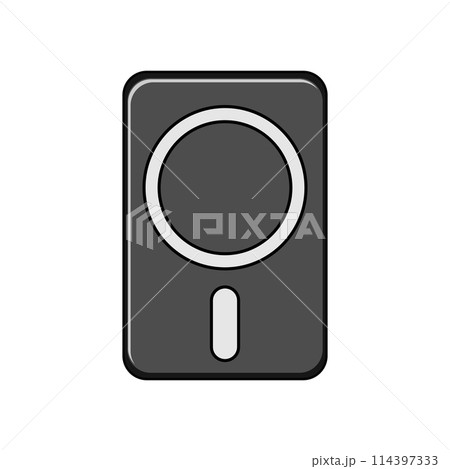 gps car holder phone cartoon vector illustration gps car holder phone cartoon vector illustration 114397333