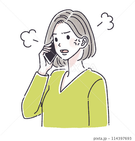 電話をする女性,電話をかける女性,女性,女の子,スマホ,スマートフォン,通話,問い合わせ,クレーム, 電話をする女性,電話をかける女性,女性,女の子,スマホ,スマートフォン,通話,問い合わせ,クレーム, 114397693