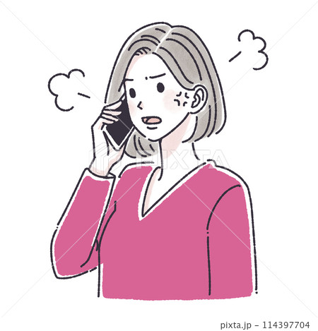 電話をする女性,電話をかける女性,女性,女の子,スマホ,スマートフォン,通話,問い合わせ,クレーム, 電話をする女性,電話をかける女性,女性,女の子,スマホ,スマートフォン,通話,問い合わせ,クレーム, 114397704