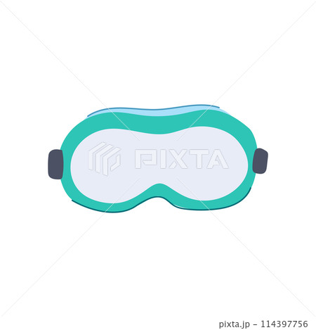 wear safety goggles cartoon vector illustration wear safety goggles cartoon vector illustration 114397756
