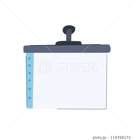 board electronic whiteboard cartoon vector illustration board electronic whiteboard cartoon vector illustration 114398172